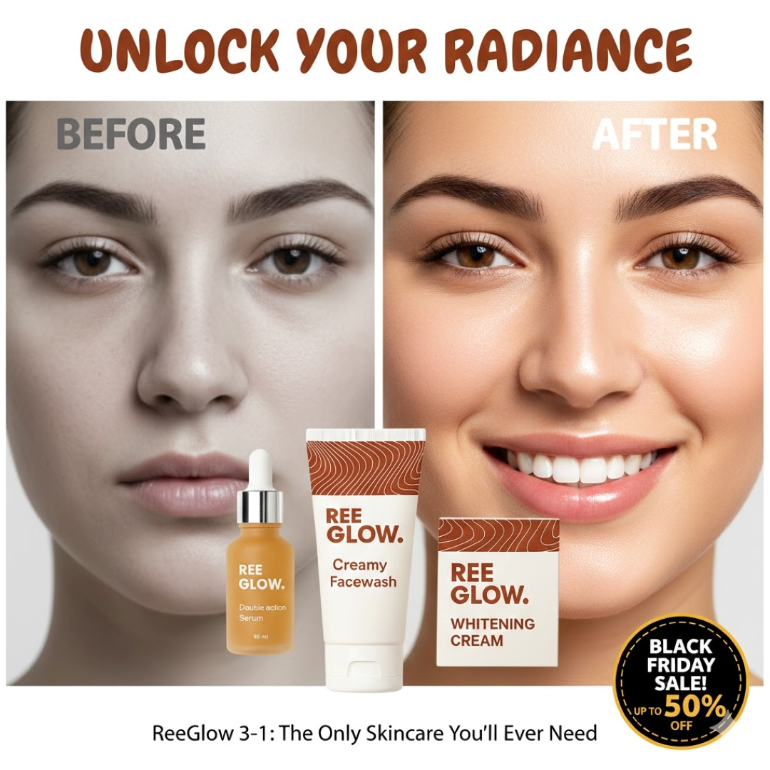ReeGlow 3-in-1 Skincare Bundle – Complete Glow Care Set - Image 3