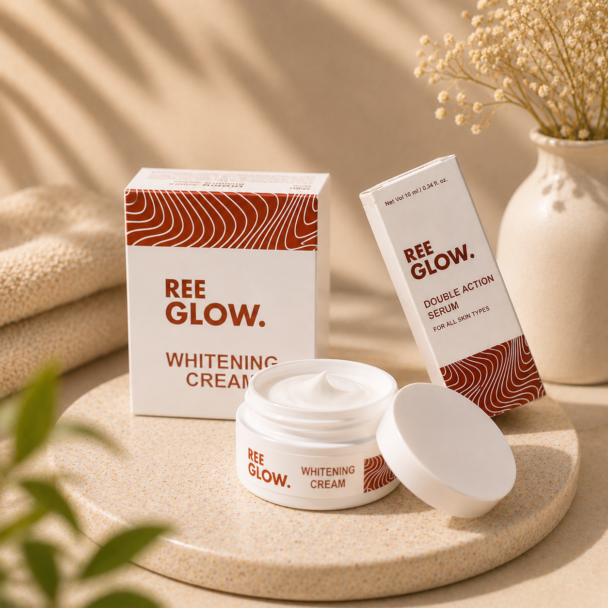 ReeGlow Cream & Serum Bundle