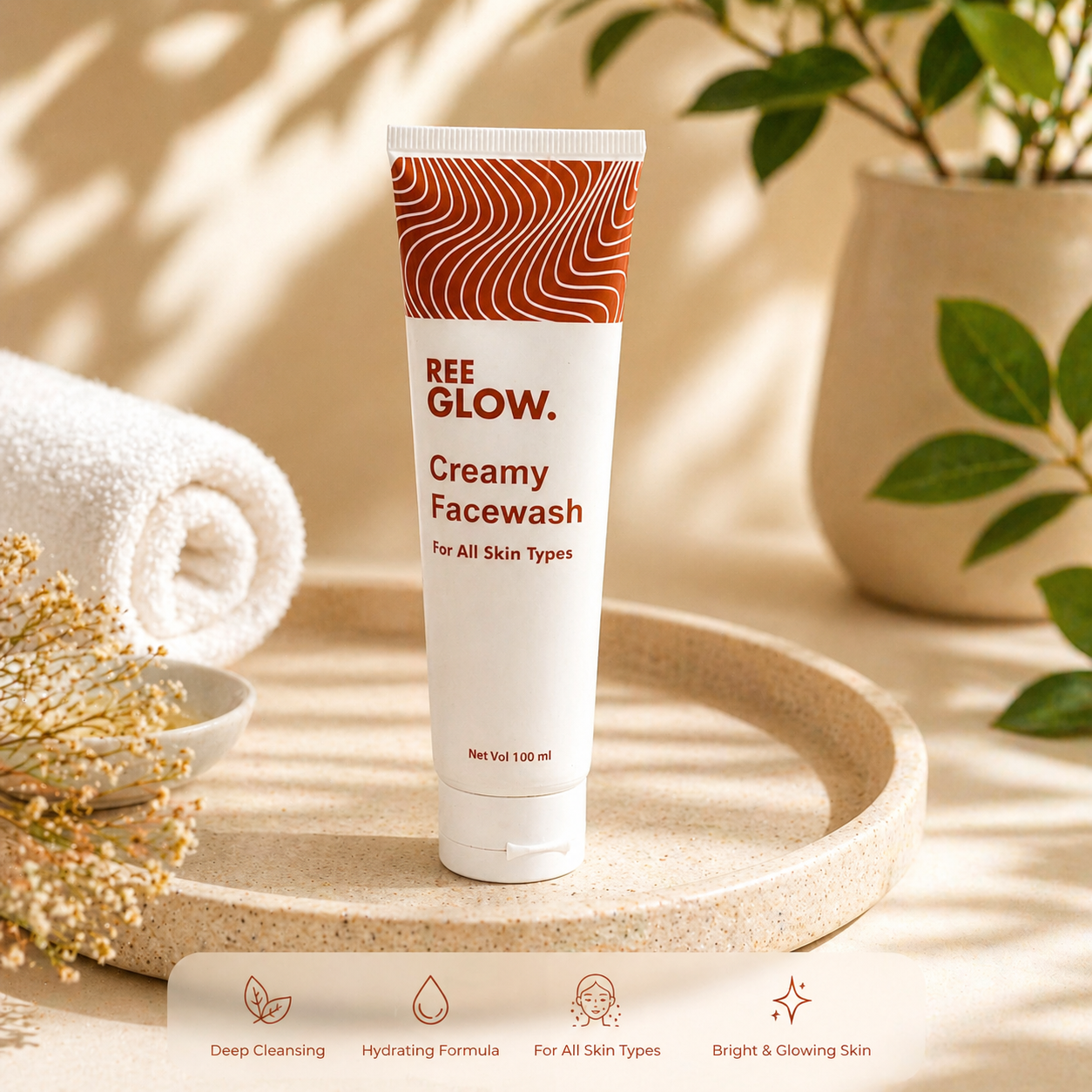 ReeGlow Creamy Facewash