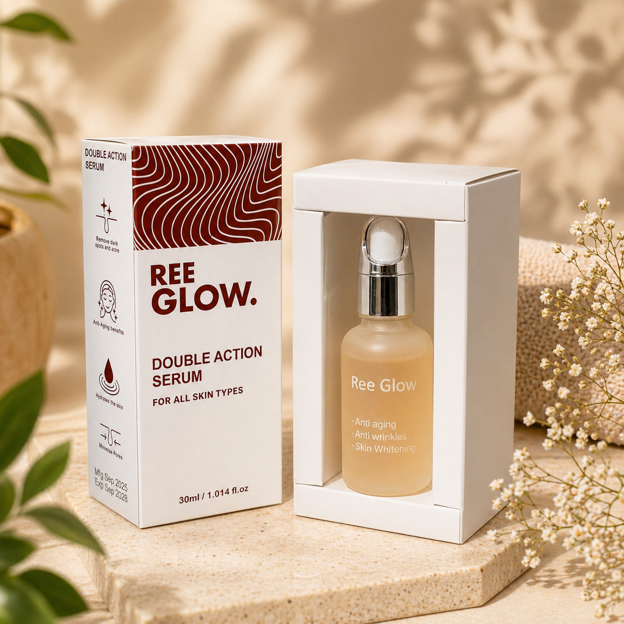 ReeGlow Double Action Serum
